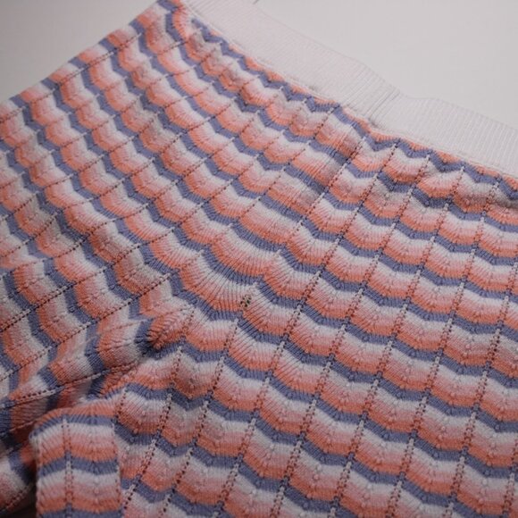 Calvin Klein Big Girls L 12/14 Brushed Waffle Shorts 🌈 Multicolor Knit Shorts - Picture 7 of 9